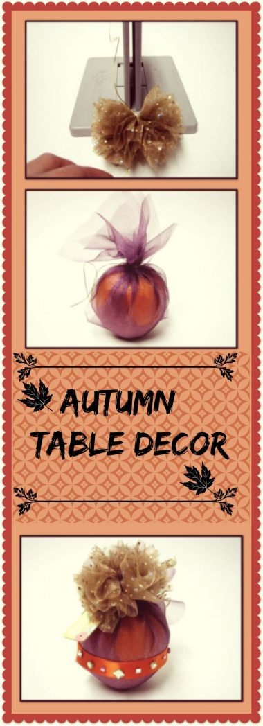 Autumn Table Decor
