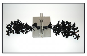 Black floral stems