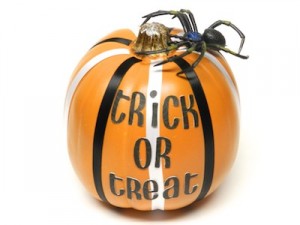 Halloween Decor: Add Ribbon and Bows for a Glam Pumpkin : Bowdabra