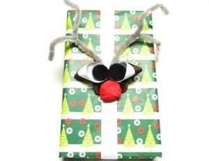 Rudolph the Red Nose Reindeer Gift Bow