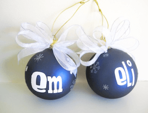 How to make Christmas Glass Ornaments