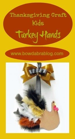 Thanksgiving Craft Kids - Turkey Hands