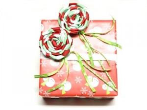 Christmas Gift Wrapping wands