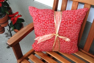 ribbon bow for pillow