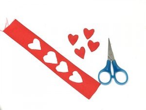 Valentine Tie Hair Clip
