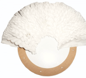 How to make Coffee Filter Wreath