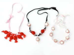 Valentine Candy Necklaces