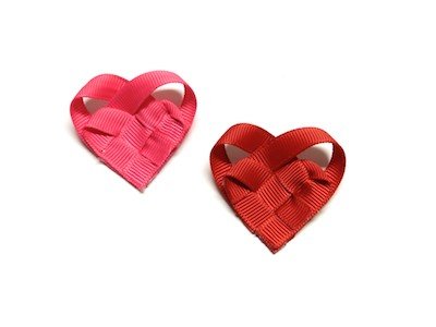 How to Make a Ribbon Heart Decoration