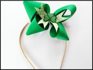 St Patrick's Day hair accessories