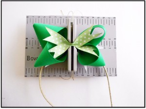 How to Make a Bow out of Ribbon