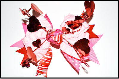 Valentine Heart Bows gifts ideas