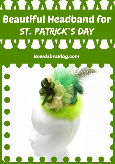St Patrick's Day Headband tutorials