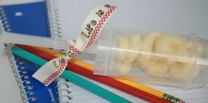 how to make Back to School Push Pop Lunch Snacks
