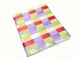 Woven Ribbon Notebook Bowdabra Blog