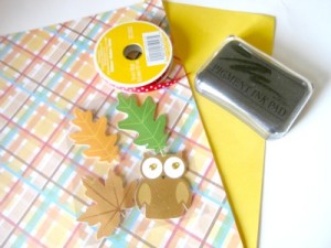 How to Make Thanksgiving Gift Fall Card 