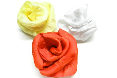 Colored Ruffle Ribbons ideas