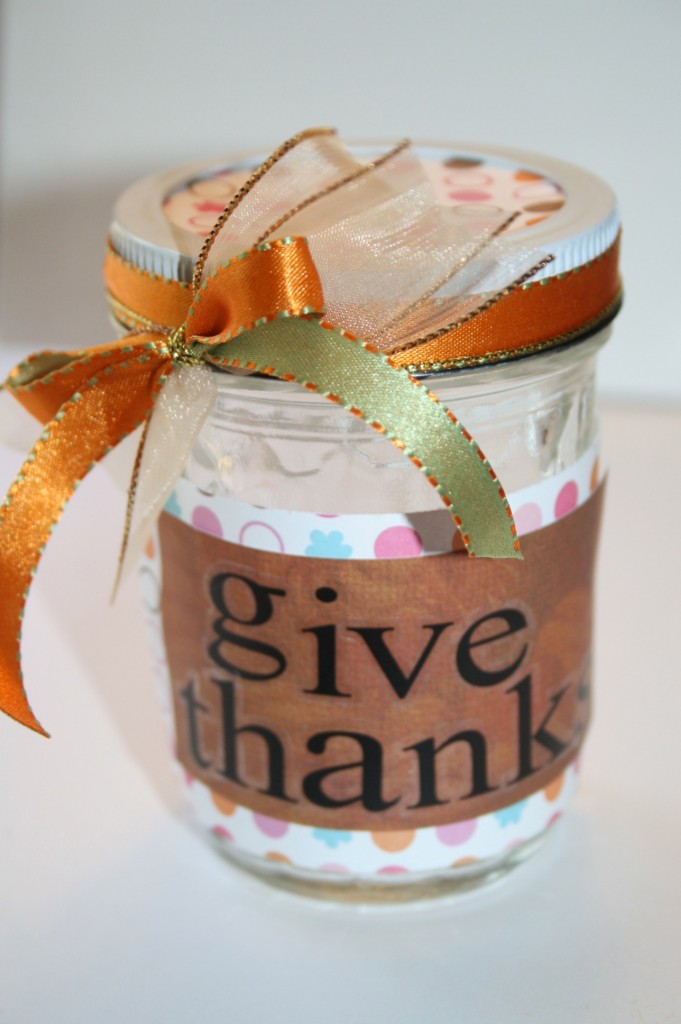 How to make Giving Thanks Jar