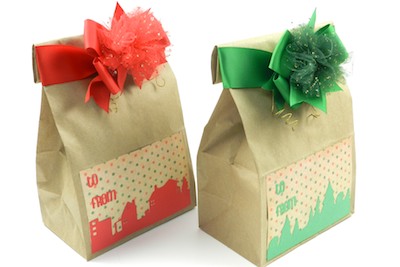 How to make handmade Christmas gift bags