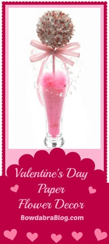 Make Valentine's Day Paper Flower Balls