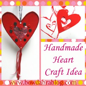 Handmade Heart Craft Idea