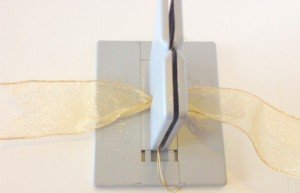 ribbon bow making 