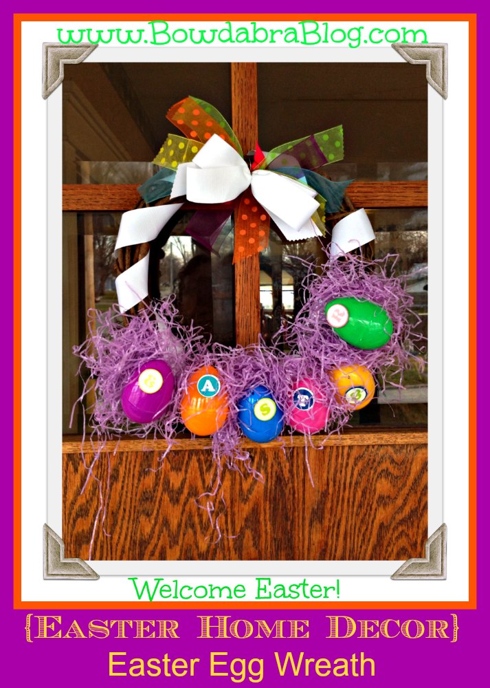 Easter Egg Wreath - Easy Easter Crafts Tutorial