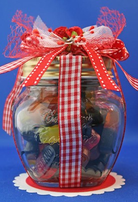Mother’s Day Gift Wrapping Idea Using Canning Jars