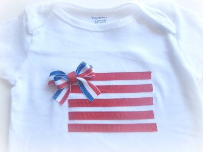 American Flag Onesie or Shirt