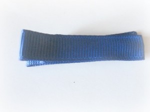 blue grosgrain ribbon Bow