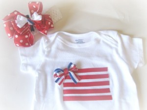 American Flag onesie or shirt