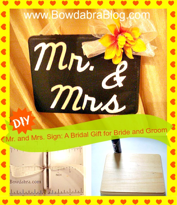 Mr and Mrs Sign Bowdabra