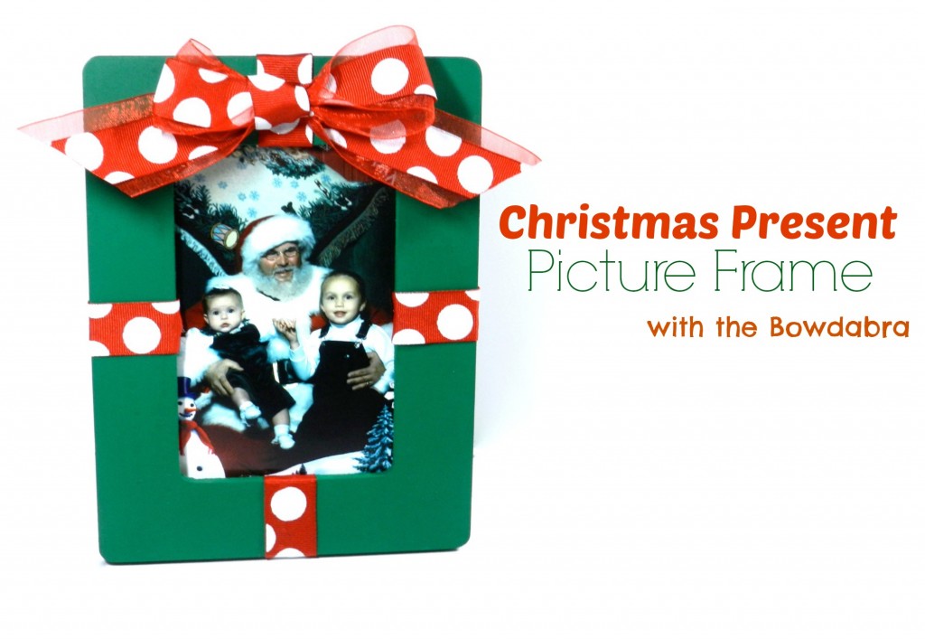 Christmas Present Picture Frame for Christmas gifts