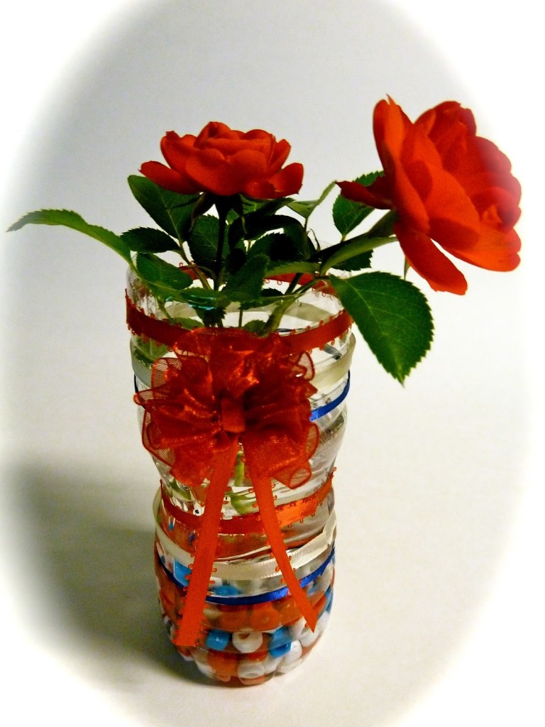 4th of July Recycled Bottle Crafts 