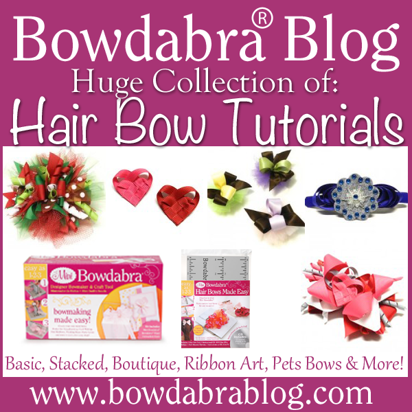 Collection of best Hair Bow Tutorials