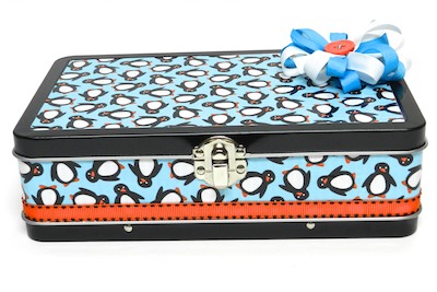 Back-to-School Duct Tape Pencil Box
