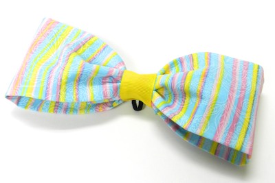 No Sew Fabric Pet Bow Tie | DIY Pet Crafts & Ribbon Bows | Bowdabra
