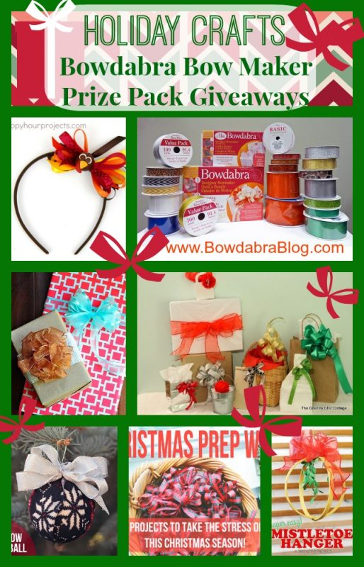 Bowdabra Holiday Crafts and Prize Pack Giveaways