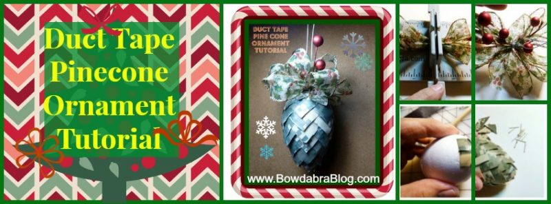 Pine Cone Ornament Bowdabra Blog