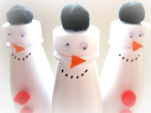 Winter Crafts: Snowman Bowling