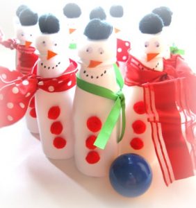 Winter Crafts: Snowman Bowling