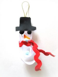 Winter Crafts: Snowman Ornament