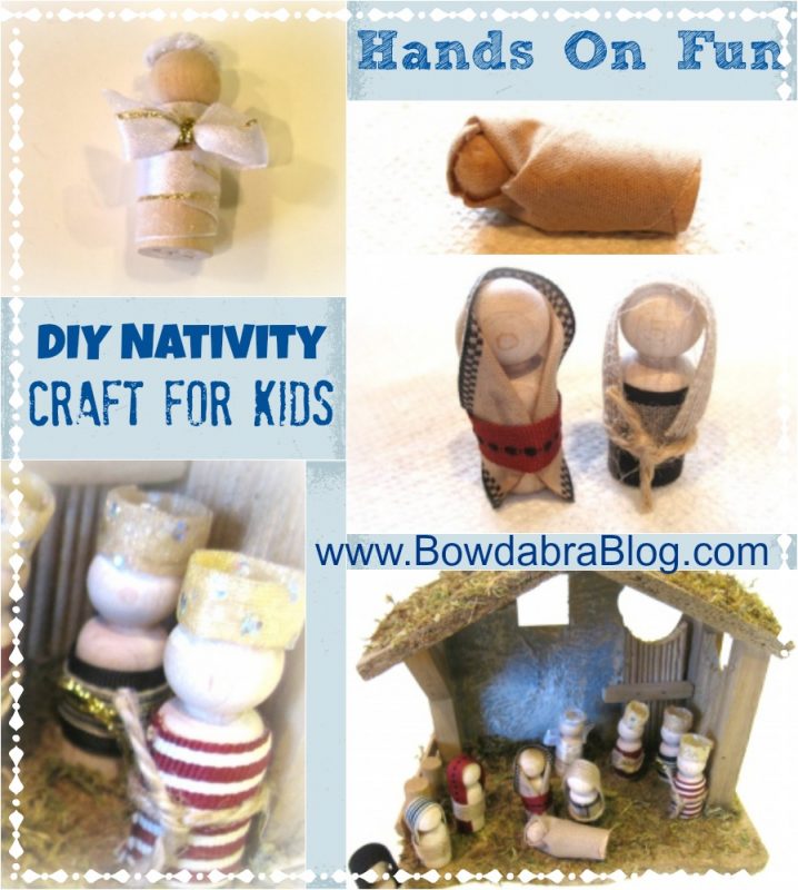 Nativity Craft for Kids Bowdabra Blog
