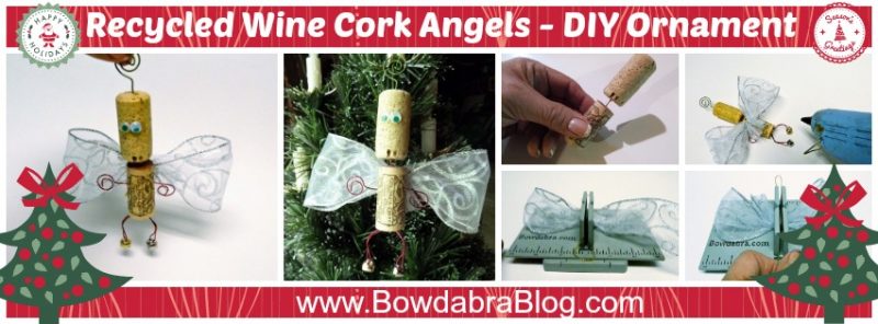 Recycled Wine Cork Angels Bowdabra Blog