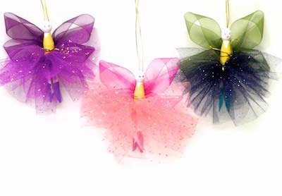 Clothespin Fairy Ornaments Tutorial