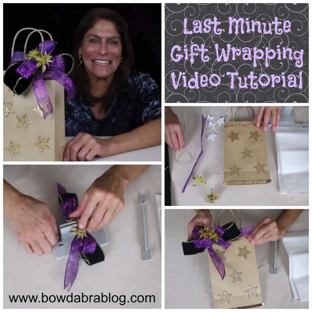 last minute gift wrapping tutorial