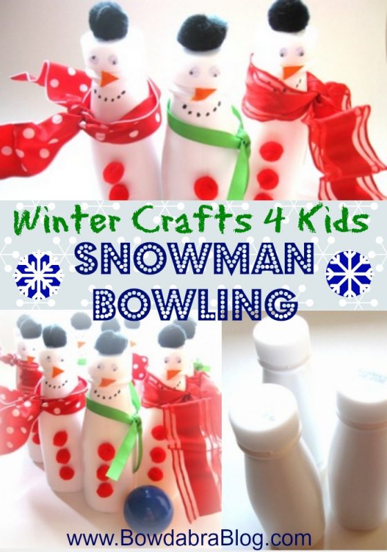 Bowdabra blog Snowman Bowling