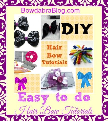 DIY Hair Bows Bowdabra Blog