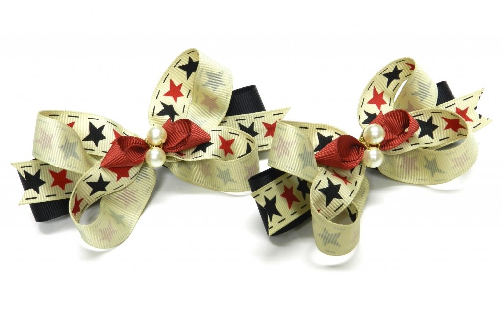Twisted Stacked Boutique Hair Bow 15