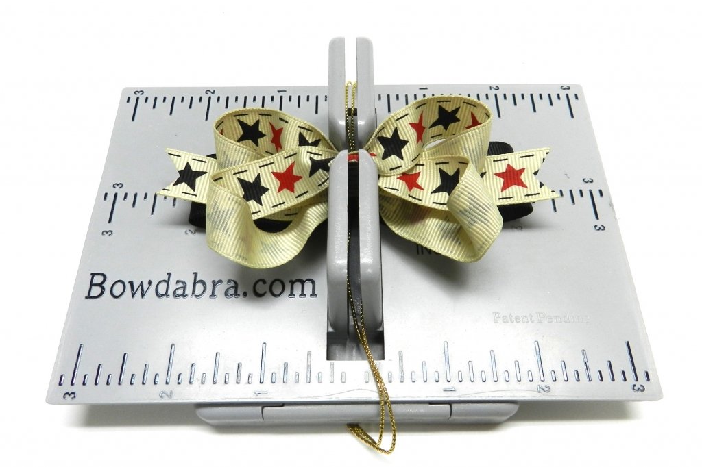 Hair Bow Tutorial - Stacked Twisted Boutique Bow