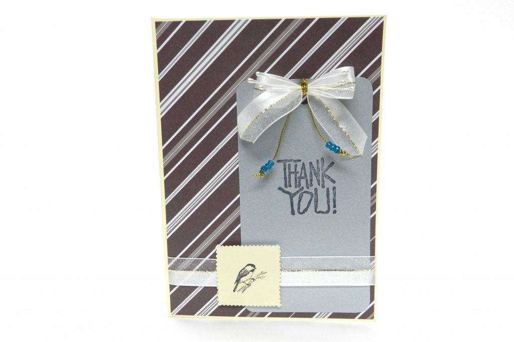 Winter Thank You Cards with Bowdabra Bow
